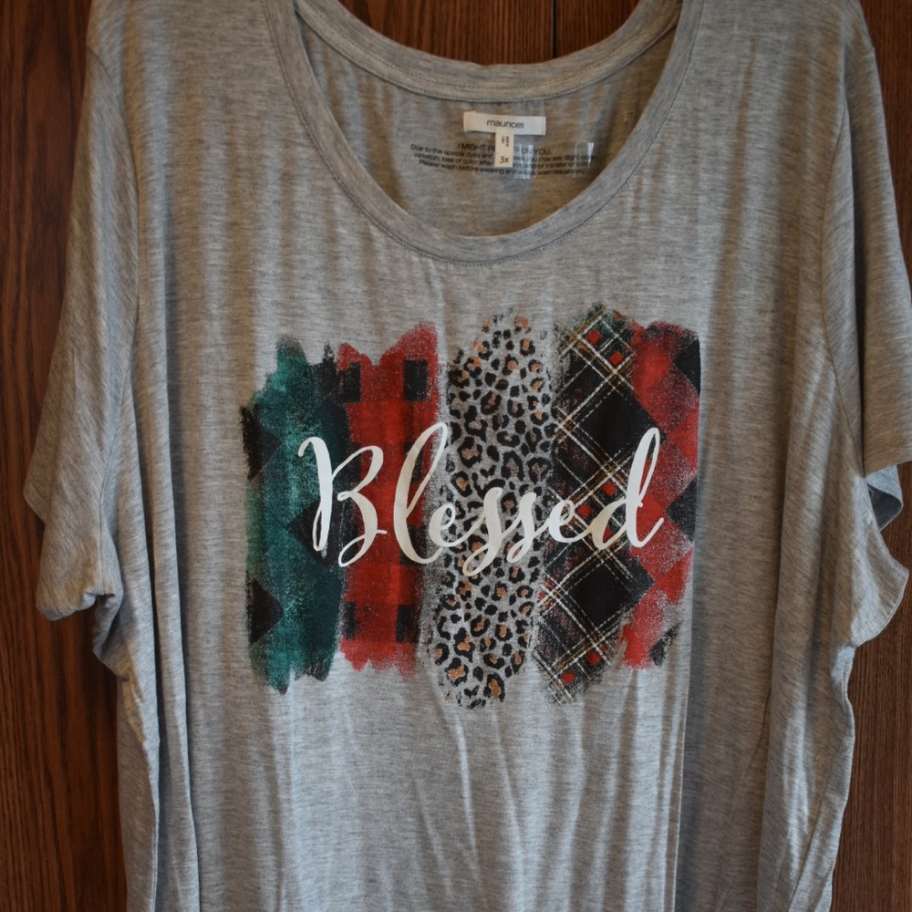 NWT ‘Blessed’ t-shirt - Maurices
